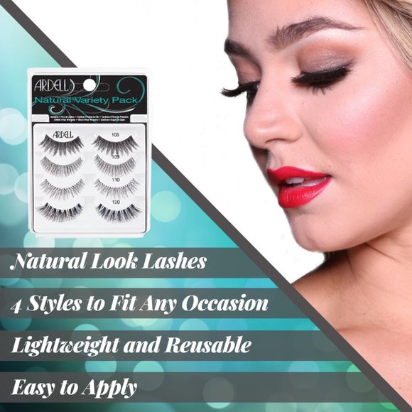 Sealed Ardell Lash Natural Variety Pack Lash #106, 109, 100, 120 NWT - Picture 3 of 5